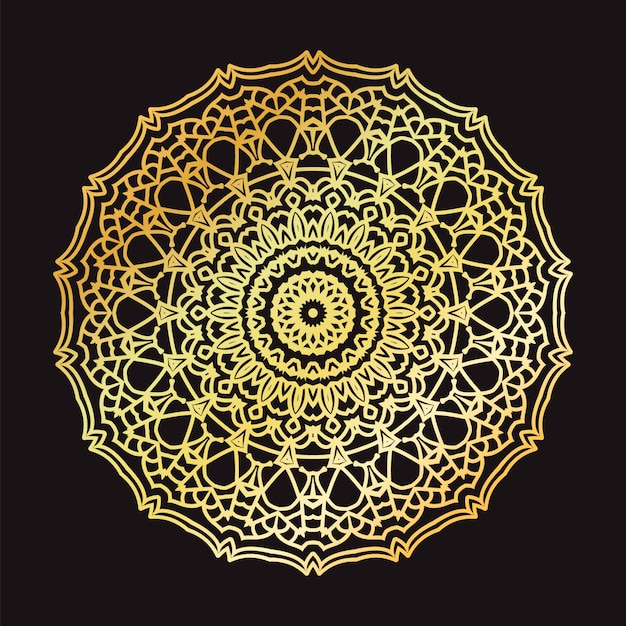 Luxe mandala achtergrond