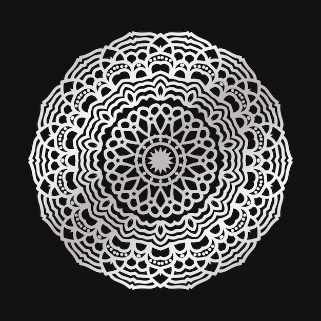 Luxe mandala achtergrond