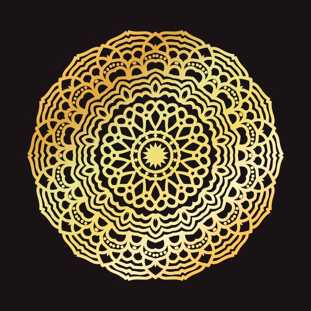 Luxe mandala achtergrond