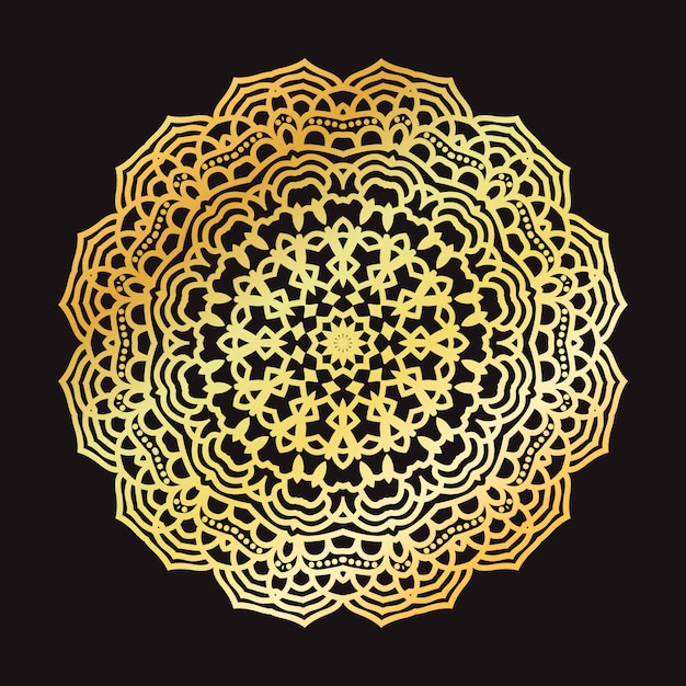 Luxe mandala achtergrond