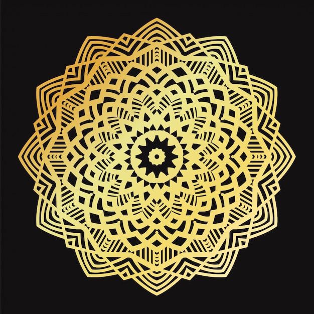 Luxe mandala achtergrond