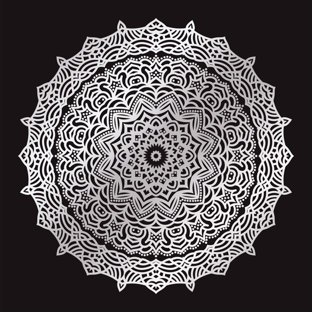 Luxe mandala achtergrond