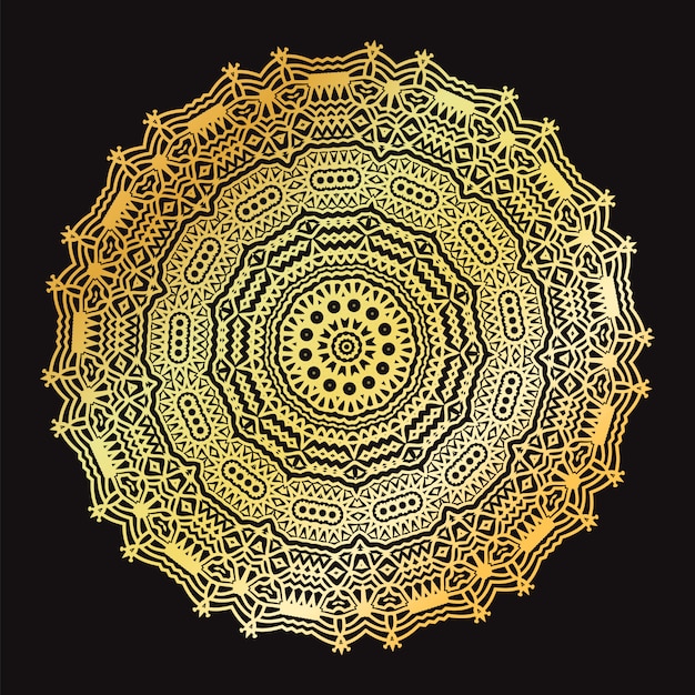 Luxe mandala achtergrond