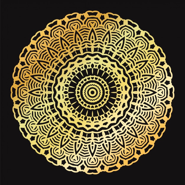 Luxe mandala achtergrond