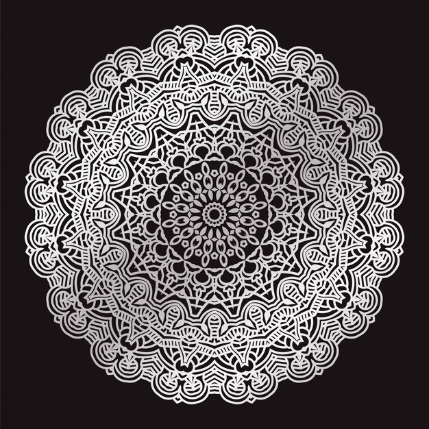 Luxe mandala achtergrond