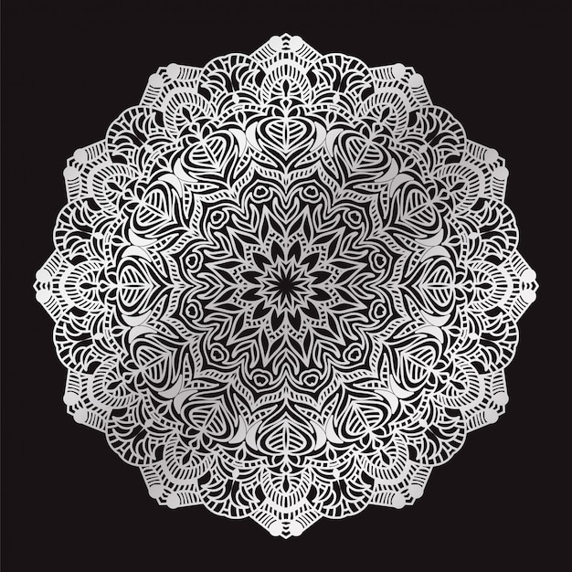 Luxe mandala achtergrond