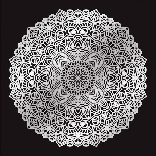 Luxe mandala achtergrond