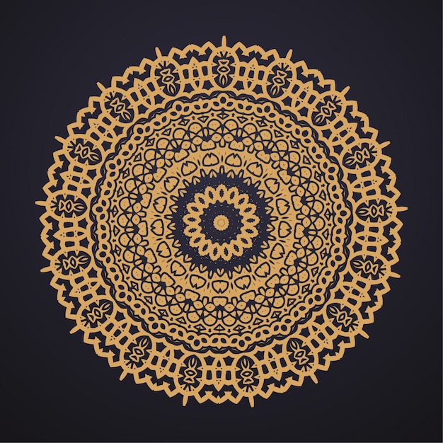 Luxe mandala afbeelding ontwerp