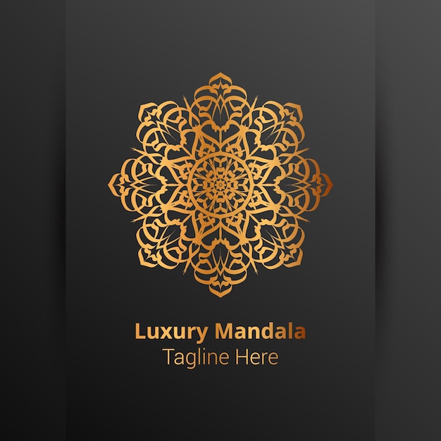 Luxe Mandala Arabesque achtergrond