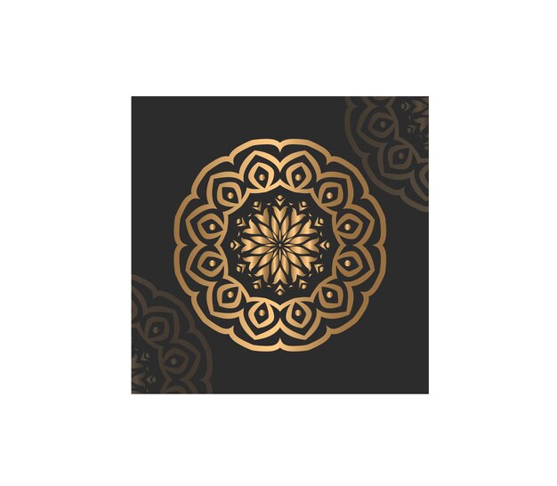 Luxe mandala art-ontwerp