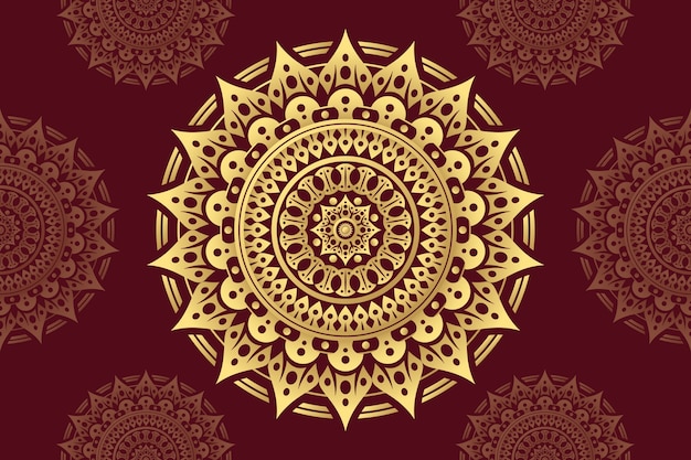 Luxe mandala behang thema