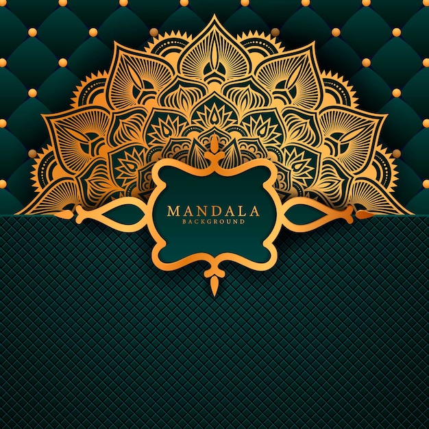 Luxe mandala decoratief etnisch element