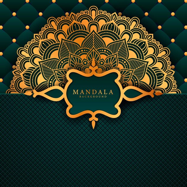 Vector luxe mandala decoratief etnisch element