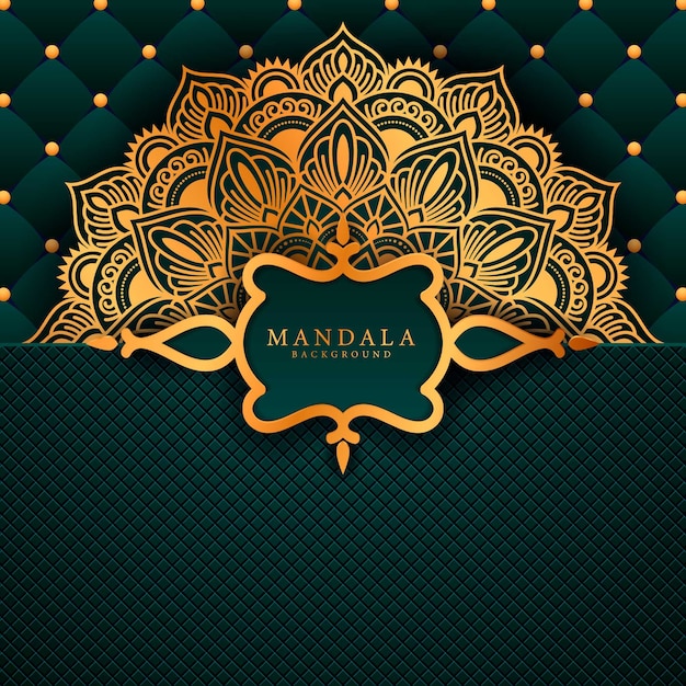 Vector luxe mandala decoratief etnisch element