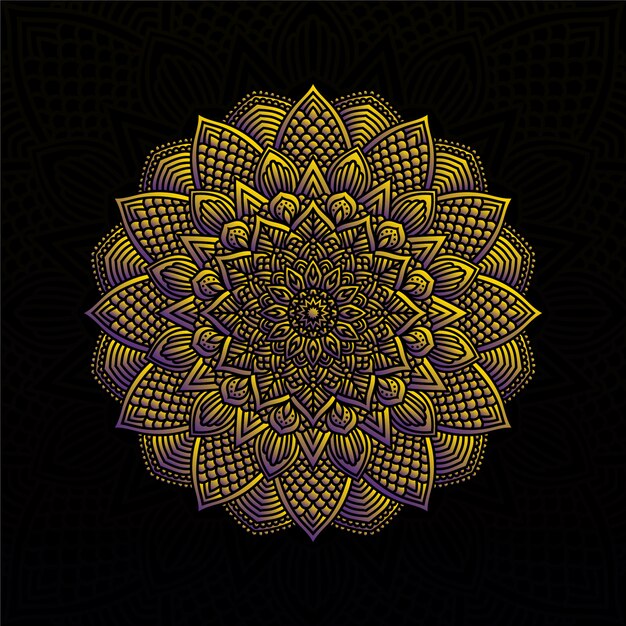 Luxe Mandala illustratie