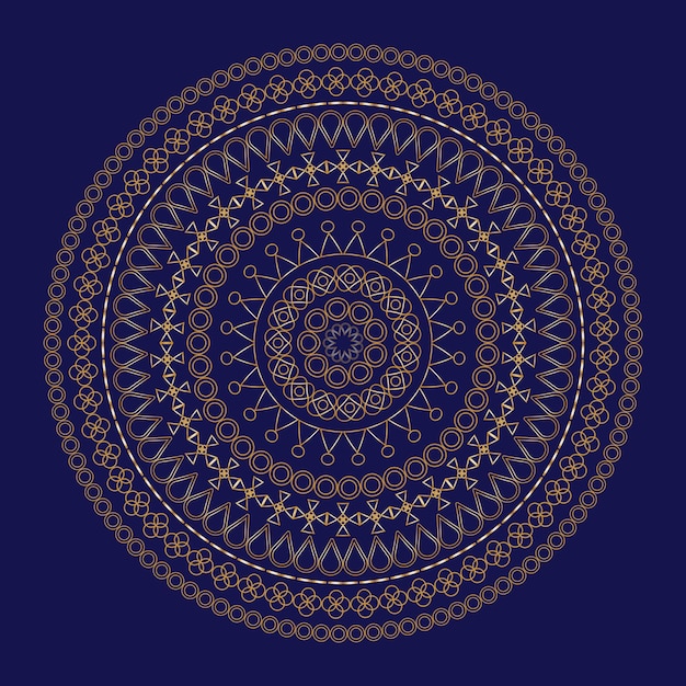 Luxe mandala-kunst