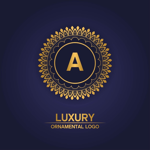 Luxe Mandala Logo ontwerp