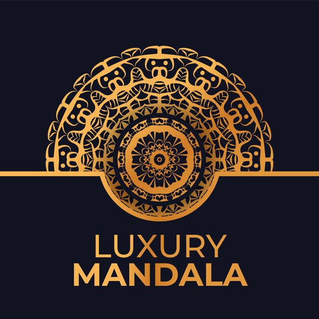 Luxe Mandala-ontwerp