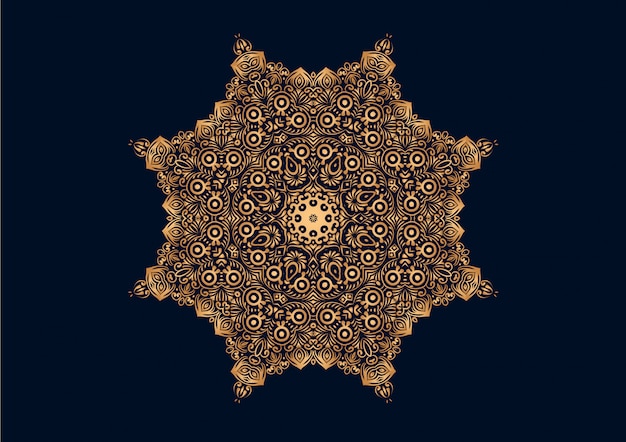 Luxe mandala-ontwerp