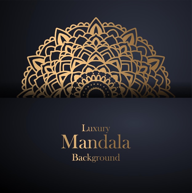 Luxe mandala-ontwerp