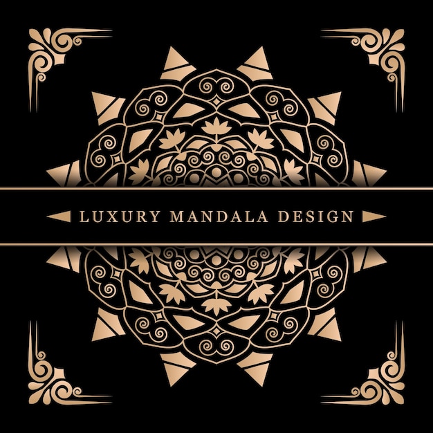 Luxe mandala ontwerp