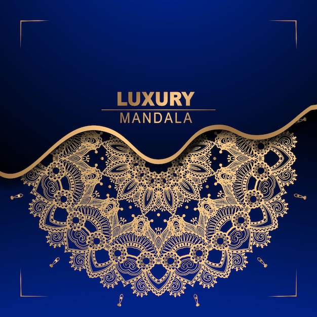 Luxe mandala ontwerp