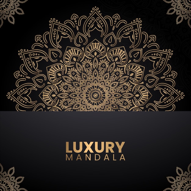 Luxe mandala uniek ontwerp