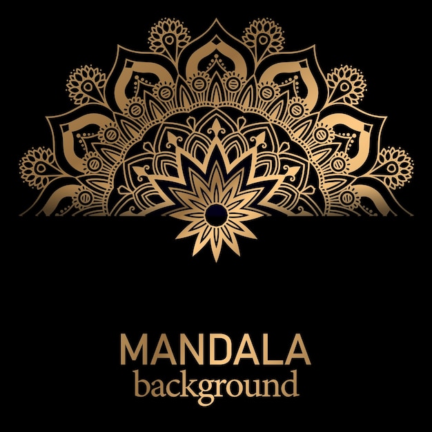 Luxe mandala vector 2022