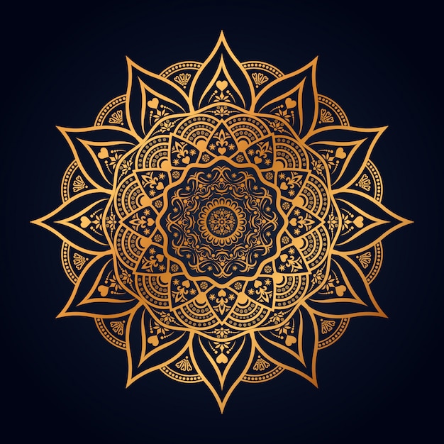 Vector luxe mandala