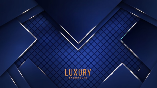 Luxe Moderne abstracte achtergrond met combinatie Gouden Licht Luxe kleurvorm voor design