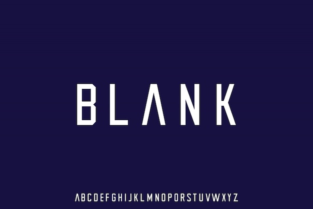 luxe moderne lettertype alfabetische vector set