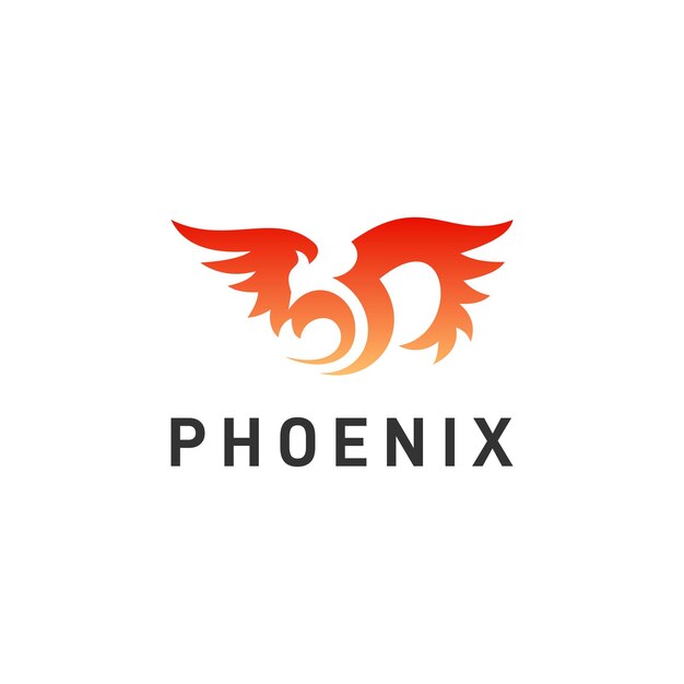 Luxe Phoenix-logo Ontwerp Inspiratie