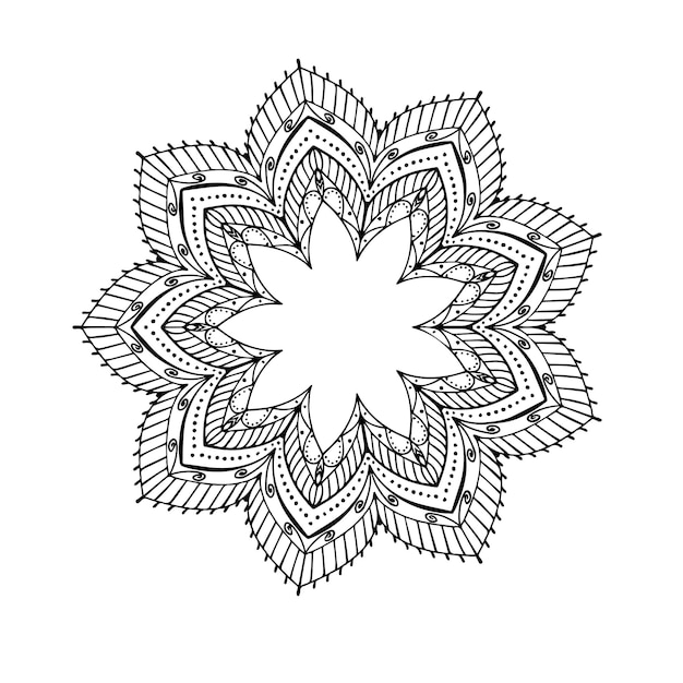 luxe sier kleurrijk mandala design9