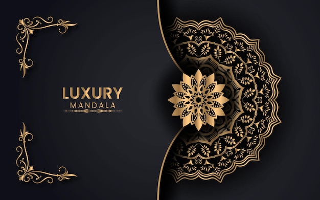 Luxe sier mandala arabesque islamitische achtergrond voor milad un nabi festival Premium Vector