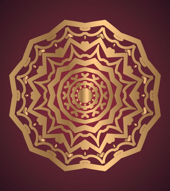 luxe sier mandala ontwerp achtergrond