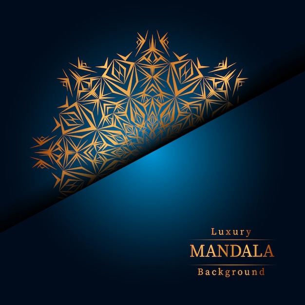 Luxe sier mandala ontwerp