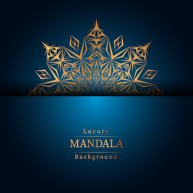 Luxe sier mandala ontwerp