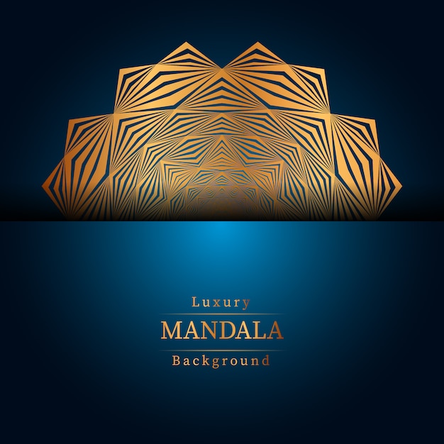 Luxe sier mandala ontwerp