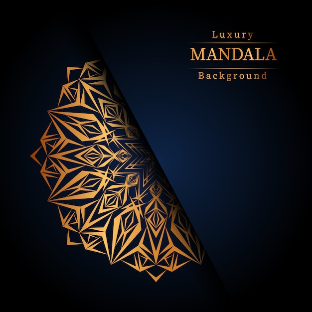 Luxe sier mandala ontwerp