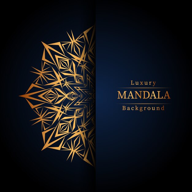 Luxe sier mandala ontwerp