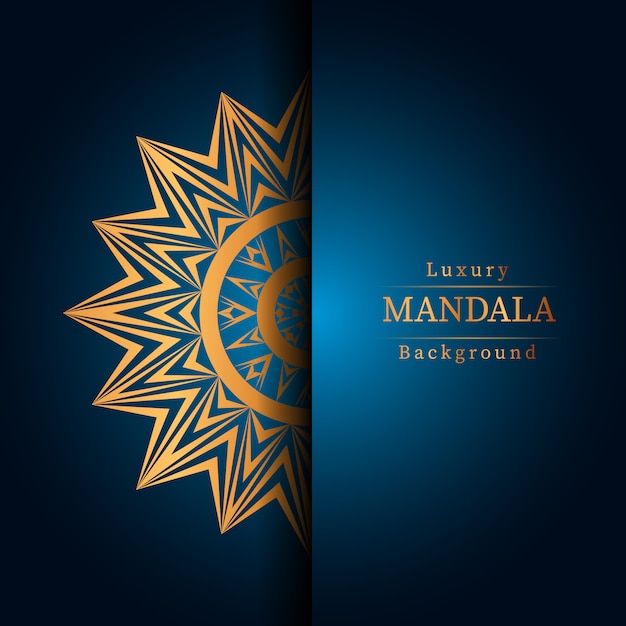 Luxe sier mandala ontwerp