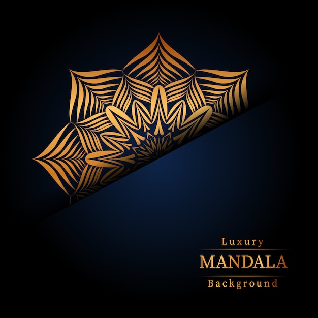 Luxe sier mandala ontwerp