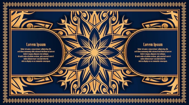 Luxe sier mandala vector design