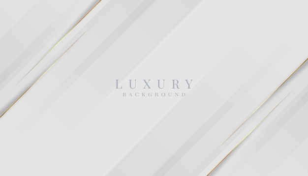 Vector luxe witte achtergrond met glinsterend goud en glitter moderne elegante abstracte achtergrond
