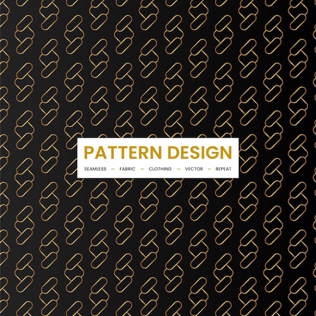 Vector luxueuze achtergrond met gouden patroon