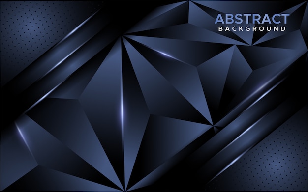 Luxurious abstract dark navy mosaic background.