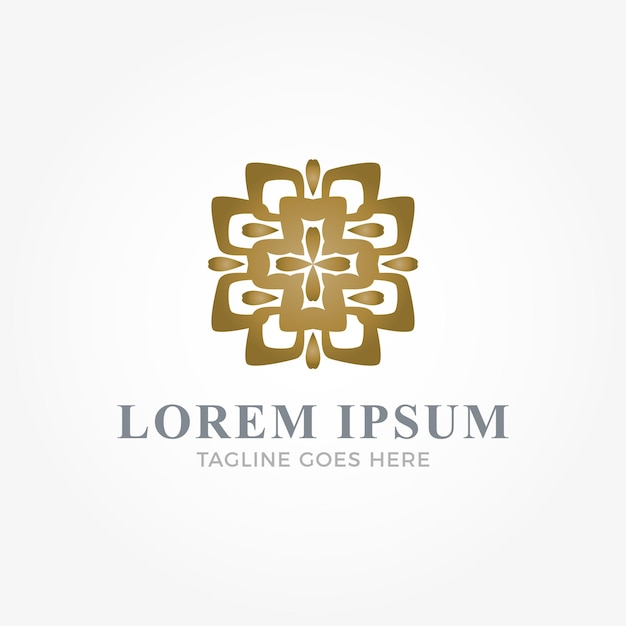 Luxurious and beauty brand company logo