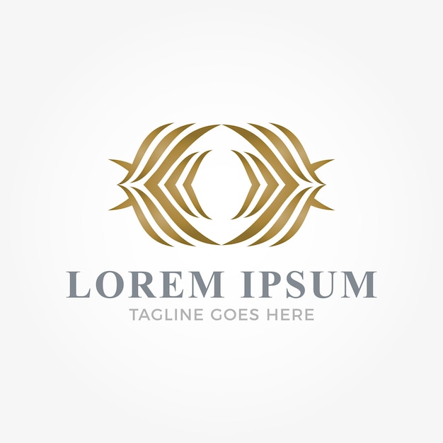 Luxurious and beauty brand company logo