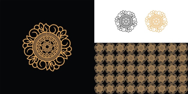 Luxurious decorative mandala pattern