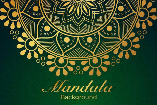 Luxurious mandala pattern background luxury mandala invitation greeting card design circular patte